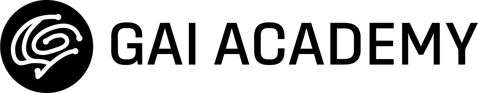 gaia academy logo black